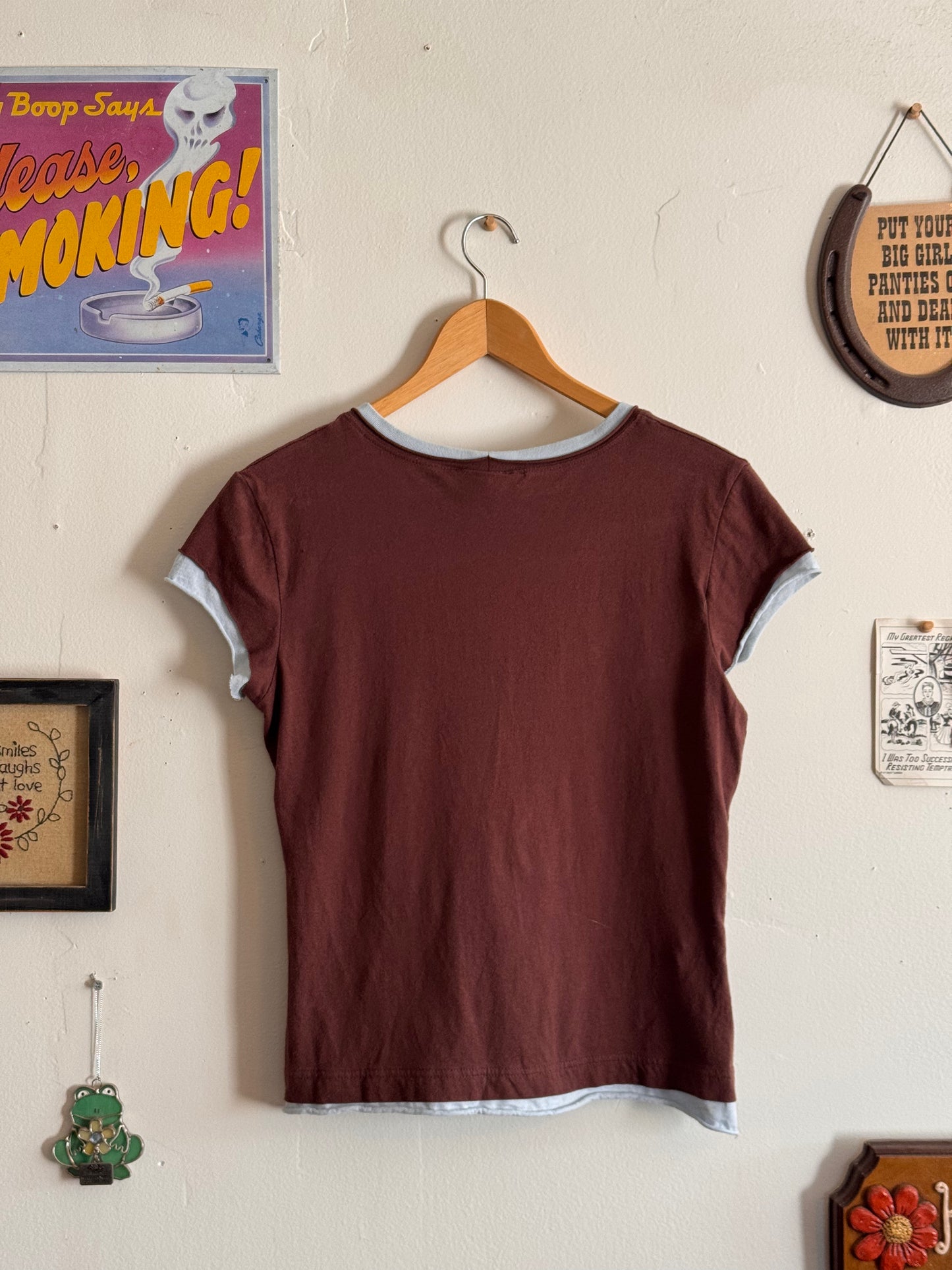 2000s Self Esteem Baby Tee (L)