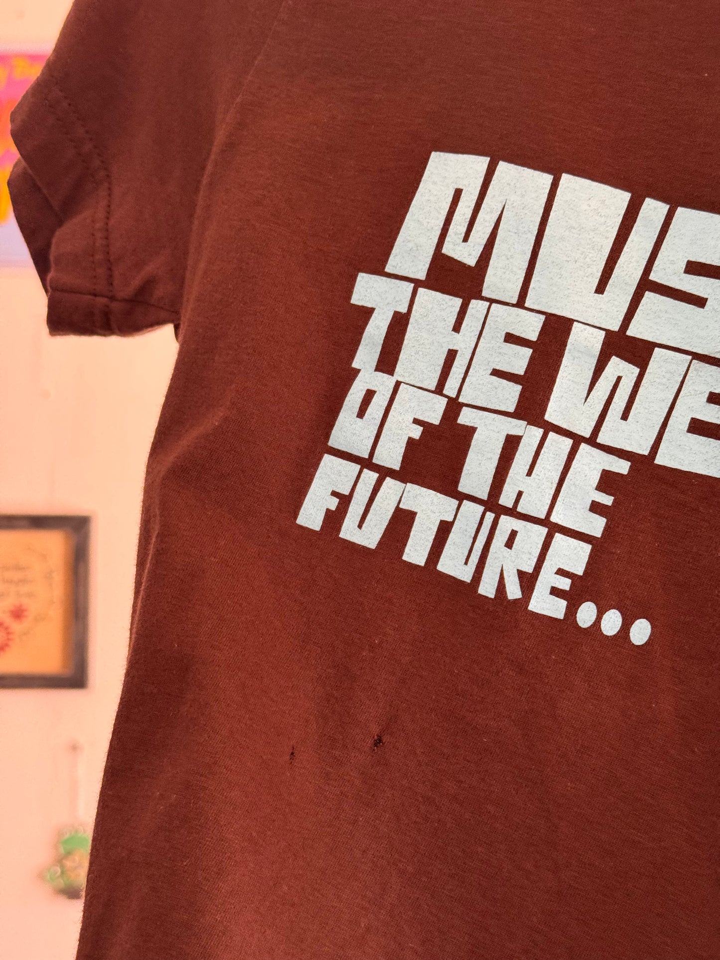 2000s Music is The Weapon Baby Tee (S)