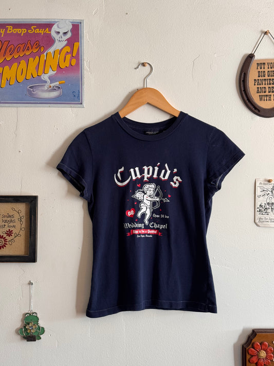 2000s AE Outfitters Cupid Baby Tee (S/M)