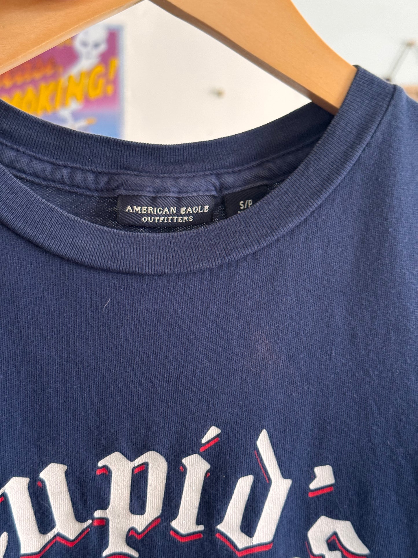 2000s AE Outfitters Cupid Baby Tee (S/M)