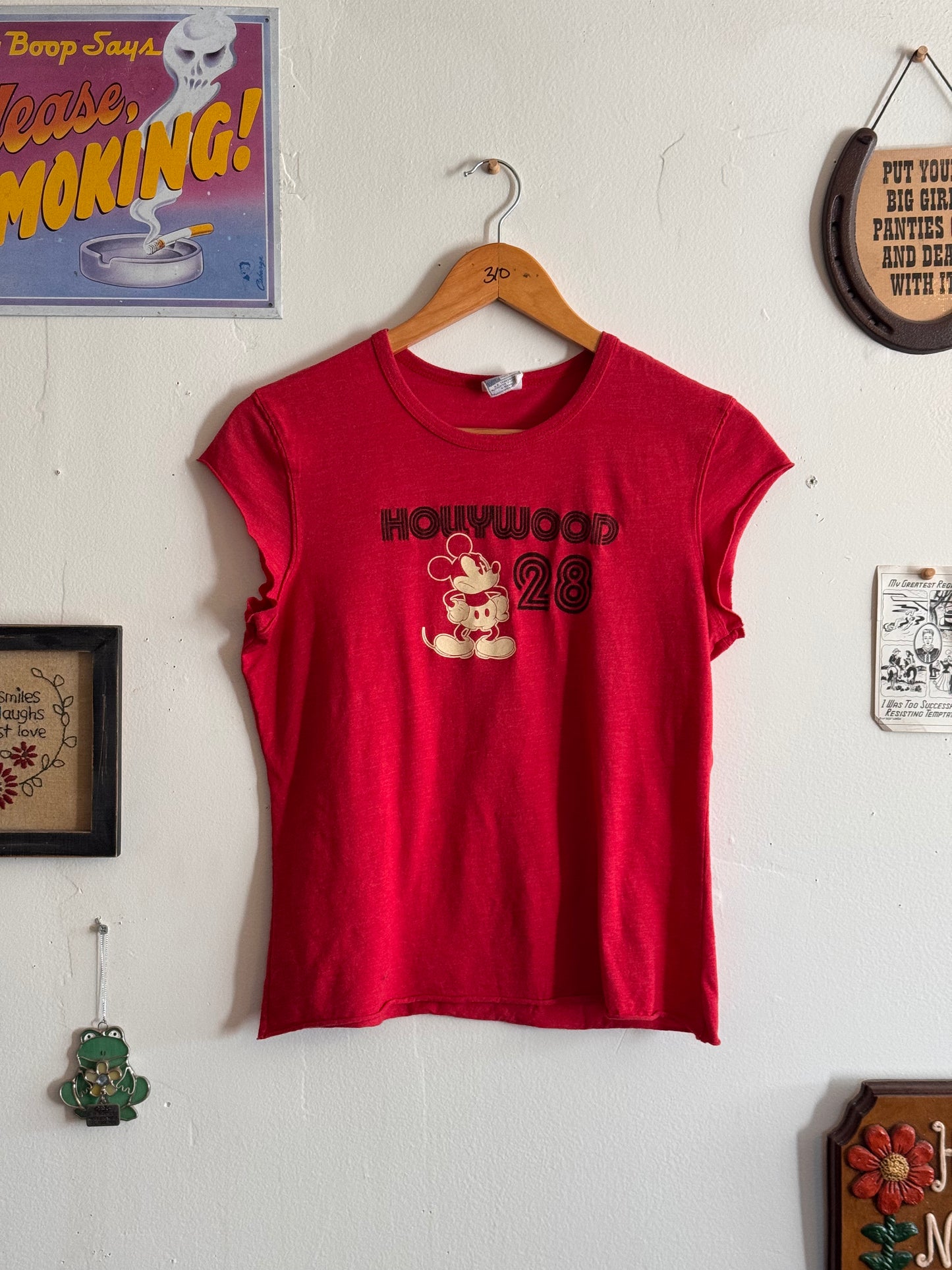 2000s Mickey Baby Tee (M)