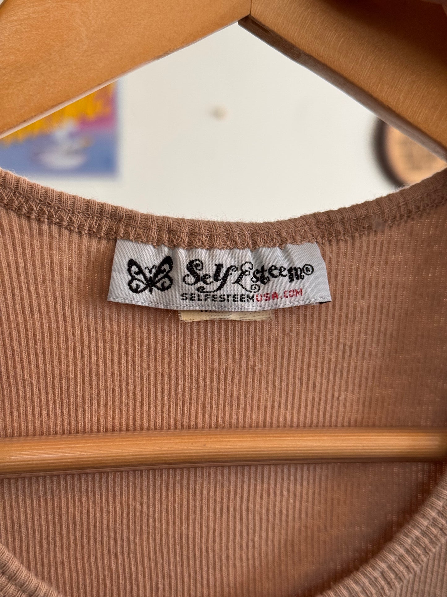 2000s Self Esteem Palm Beach Tank (XS)