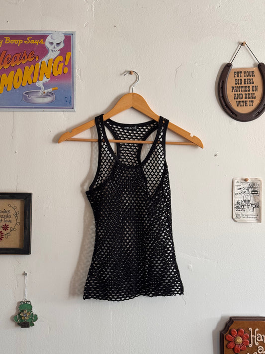 2000s Wet Seal Mesh Tank (S)