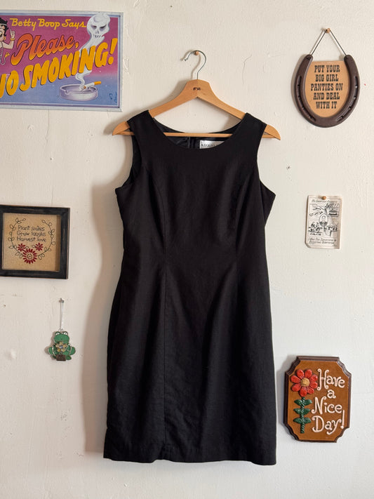 90s Black Dress (M)