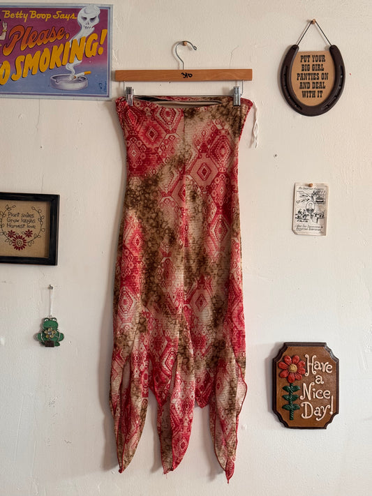 90s/2000s Strapless Fairy Dress (S)